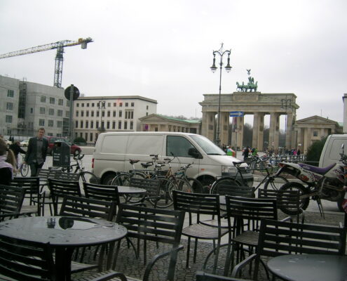 Brandenburger Tor set fra Starbucks